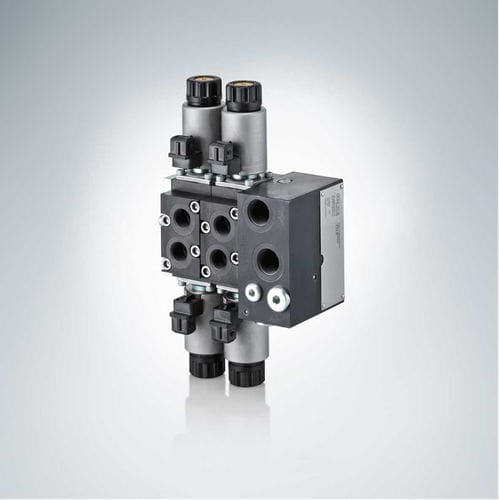 Distributeur hydraulique à tiroir - EDL series - HAWE Hydraulik SE - électrohydraulique / compact / proportionnel