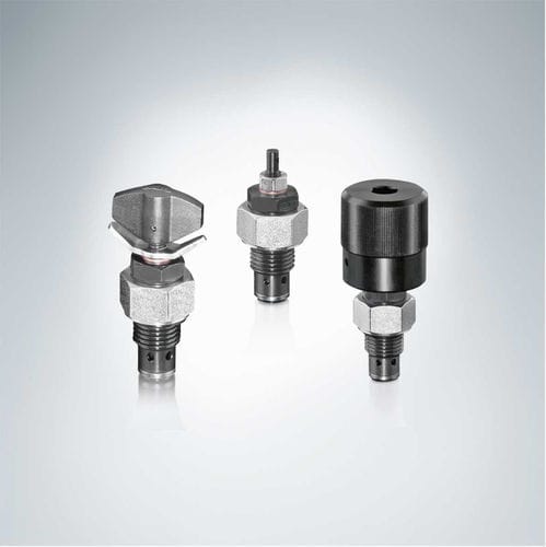 Vanne papillon - AV series - HAWE Hydraulik SE - à commande hydraulique / de réglage / d'arrêt