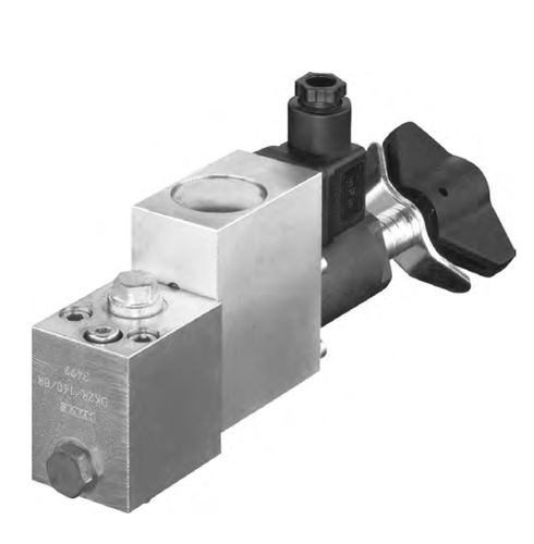 Vanne à boisseau sphérique - D series - HAWE Hydraulik SE - à commande hydraulique / de réglage / de réduction de pression