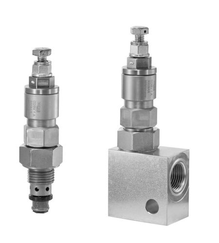 Vanne à boisseau sphérique - CDSV  - HAWE Hydraulik SE - à commande hydraulique / de réglage / d'arrêt