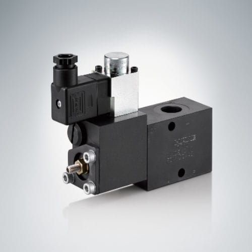 Vanne à piston - PD series - HAWE Hydraulik SE - à commande hydraulique / de réduction de pression / pour huile