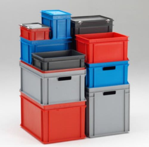 Caisse en plastique - RAKO 3 series - Engels Manutention et Environnement - de transport / gerbable / homologuée UN