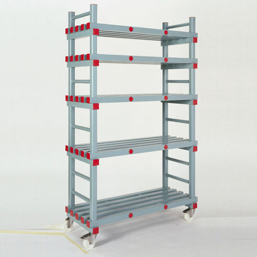 Rayonnage de commerce - max. 2 000 x 500 mm | R51xxx - Engels Manutention et Environnement - modulaire / pour charges légères / en plastique