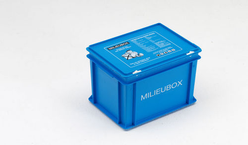 Poubelle en plastique - MK-502, 9-2055 series - Engels Manutention et Environnement - pour déchets dangereux / avec couvercle