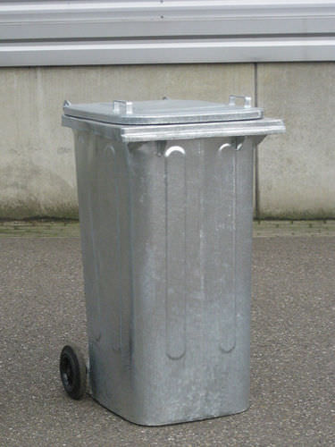 Conteneur à déchets en métal - MGBS series - Engels Manutention et Environnement - pour déchets industriels / à 2 roues