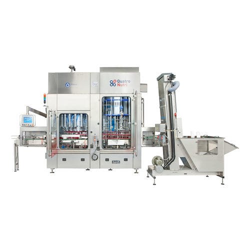 Remplisseuse capsuleuse automatique - Quatro Nutri - Hema Filling - de flacons / monobloc / rotative