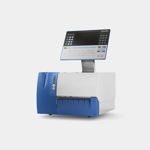 Imprimante applicateur d'étiquette semi-automatique - GLPmaxx 160 - BIZERBA - pour l'industrie