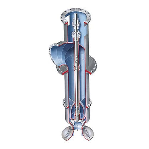 Pompe hélico - VCT - FLOWSERVE - à turbine / à eau / à commande hydraulique