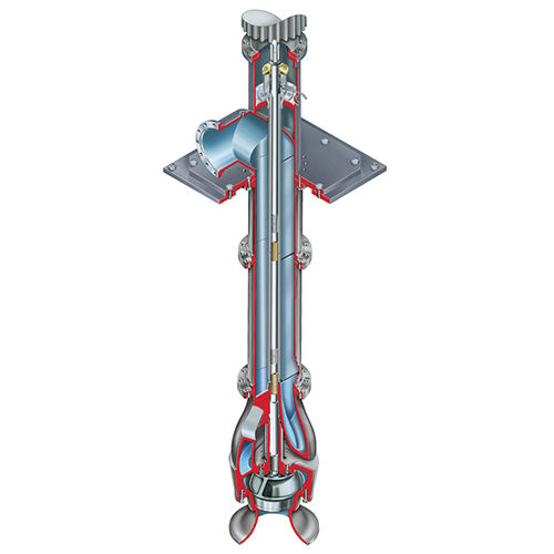 Pompe verticale - MVX - FLOWSERVE - à rotor / pour eaux usées / à commande hydraulique