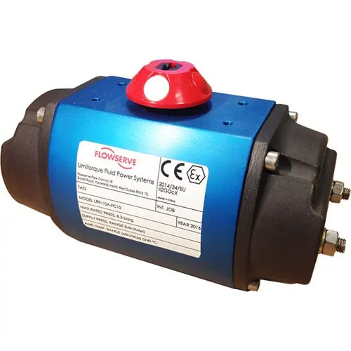 Actionneur pneumatique - LRP series - FLOWSERVE - linéaire / à piston / à pignon et crémaillère