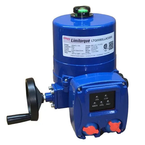 Actionneur électrique - LTQ series - FLOWSERVE - rotatif / DC / 24 V