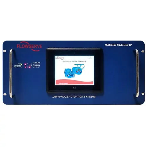 Contrôleur de réseau pour automate programmable - Limitorque® Master Station IV - FLOWSERVE - rackable / IP65