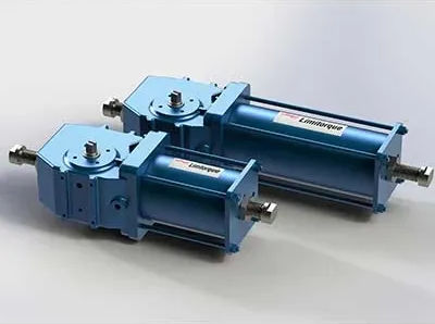 Actionneur pneumatique - LPC series - FLOWSERVE - système manivelle-cadre / double effet / en acier inoxydable