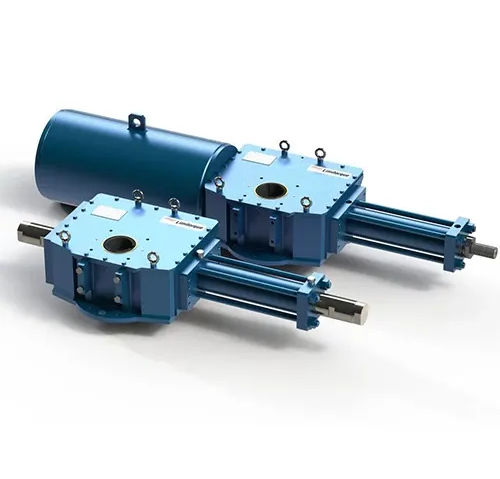 Actionneur hydraulique - LH series - FLOWSERVE - système manivelle-cadre / à ressort de rappel / en acier