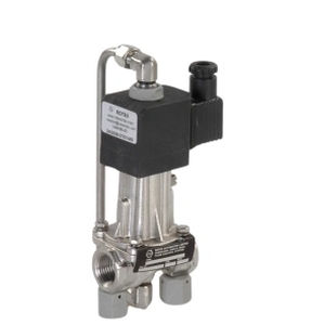 Électrovanne à commande assistée - 21201 - Rotex Automation Limited - 2 voies / NO / pour gaz