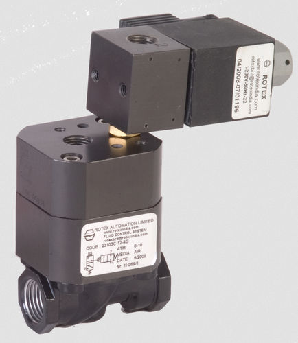 Électrovanne à commande assistée - 23103 - Rotex Automation Limited - 2 voies / NF / pour eau