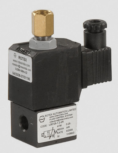 Électrovanne à commande directe - 30206 - Rotex Automation Limited - 3 voies / NO / pour eau