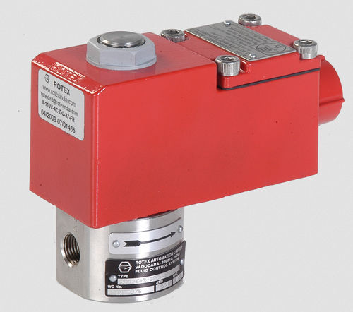 Électrovanne à commande directe - 3352V01 - Rotex Automation Limited - 2 voies / normalement fermée / pour gaz