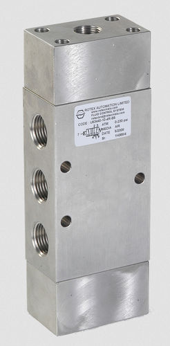 Électrovanne à commande assistée - 53440 - Rotex Automation Limited - 5 voies / NF / pour gaz