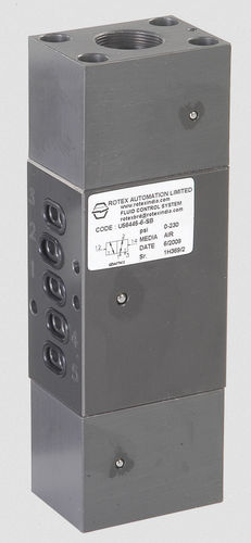 Électrovanne à commande assistée - 53445 - Rotex Automation Limited - 5 voies / NF / pour eau