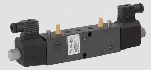 Électrovanne à commande assistée - 57441 - Rotex Automation Limited - 5 voies / NF / NO