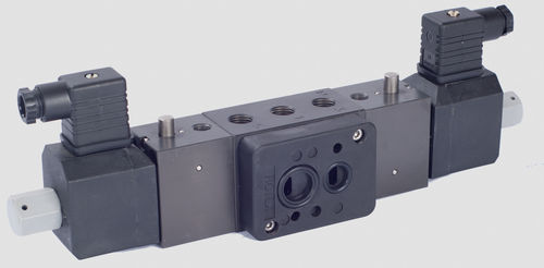 Électrovanne à commande assistée - 57450 - Rotex Automation Limited - 5 voies / NF / air