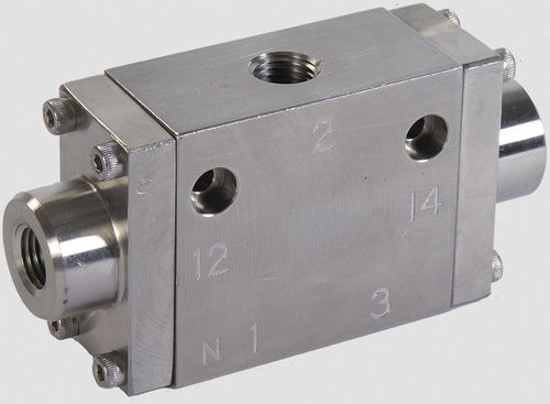 Électrovanne à commande assistée - GVAF7410 - Rotex Automation Limited - 5 voies / pour gaz / huile