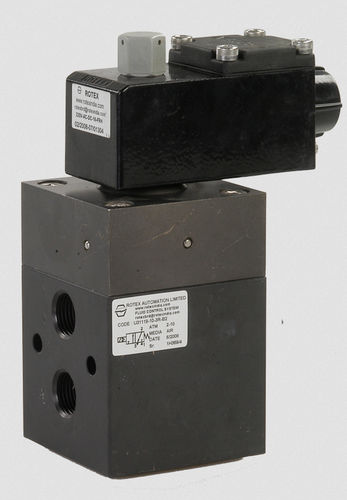 Électrovanne à commande assistée - P3001V01 - Rotex Automation Limited - 3 voies / normalement fermée / pour gaz