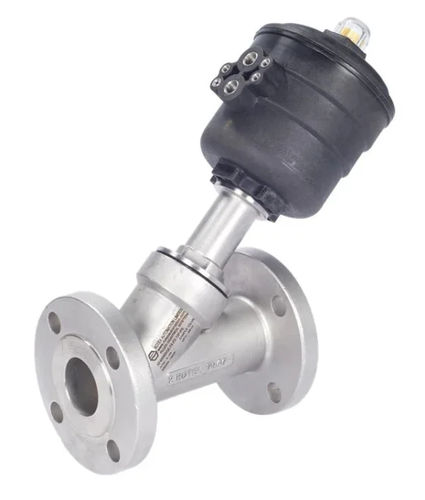 Vanne à siège incliné - 50090V02 - Rotex Automation Limited - à piston / à commande pneumatique / à bride