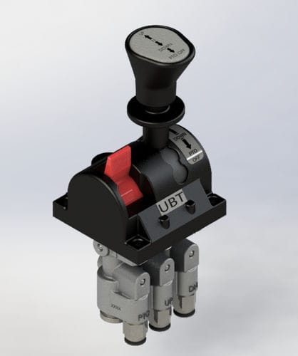 Vanne à piston - UBT - Rotex Automation Limited - manuelle / de contrôle / pour air