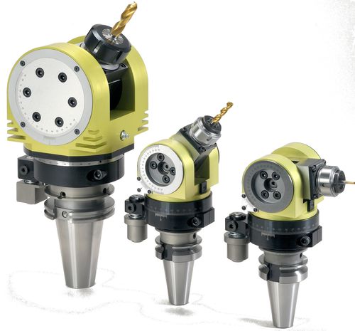 Tête à renvoi d'angle 0 - 90° - MPA srl - pince ER / réglable