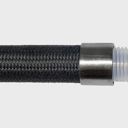 Tresse pour tuyau flexible plastique à renfort fibres d'aramide - Hyperline FX AM - AFLEX HOSE LTD.