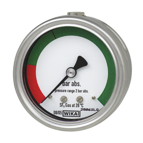 Manomètre à cadran - GDI-063 - WIKA Alexander Wiegand SE & Co. KG - en acier inoxydable / pour SF6