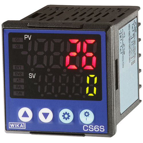 Contrôleur de température numérique - CS6S  - WIKA Alexander Wiegand SE & Co. KG - technologie / PID / programmable