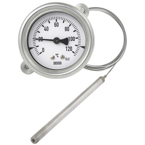 Thermomètre à dilatation de liquide - 70 - WIKA Alexander Wiegand SE & Co. KG - à cadran / à insertion / pour machine