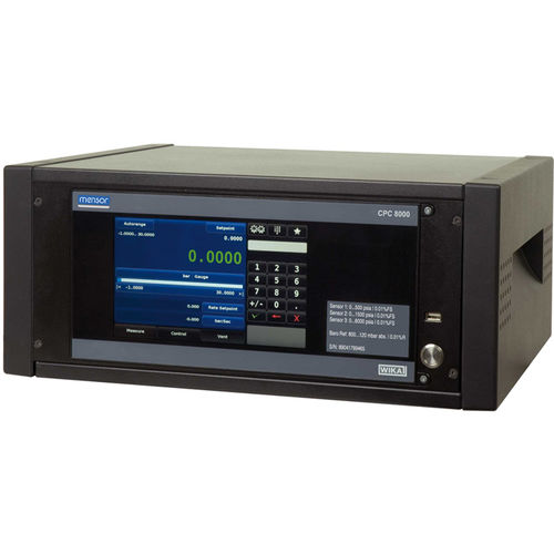 Contrôleur de pression pour la calibration de pression - CPC8000 - WIKA Alexander Wiegand SE & Co. KG - de précision