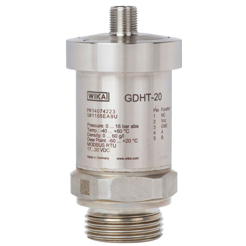 Transmetteur de pression relative - GDHT-20 - WIKA Alexander Wiegand SE & Co. KG - à membrane / Modbus / fileté