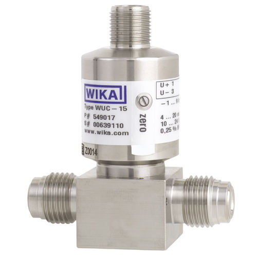Capteur de pression relative - WUC-1 series - WIKA Alexander Wiegand SE & Co. KG - à couche mince / analogique / fileté