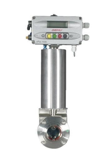 Actionneur de vanne pneumatique - Armaturenwerk Hötensleben GmbH - linéaire / double effet / en acier inoxydable