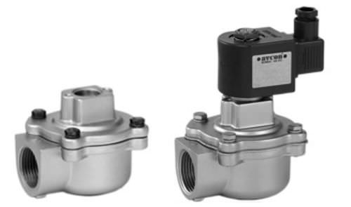 Électrovanne à commande assistée - 9150 series - Avcon Controls PVT. Ltd. - 2 voies / pour eau / air