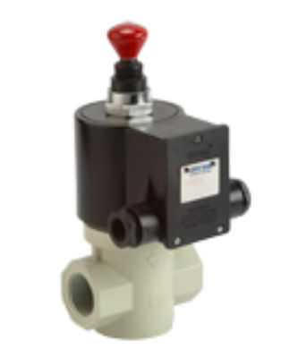Électrovanne à commande directe - SGR  series - Avcon Controls PVT. Ltd. - 3 voies / pour gaz / IP54