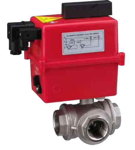Vanne à boisseau sphérique - AKE137 series - G. Bee GmbH - à commande électrique / de contrôle / pour l'eau