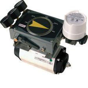Positionneur de vanne pneumatique - C100 series - Crane Process Flow Technologies GmbH - linéaire / rotatif / analogique