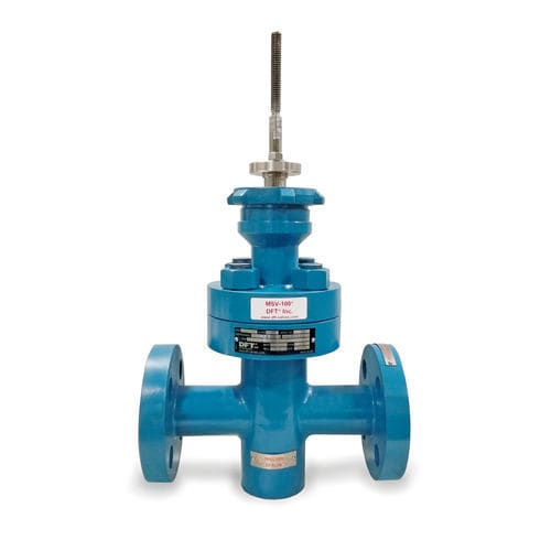 Vanne à boisseau sphérique - MSV-100® - DFT Inc. - manuelle / pneumatique / électrique