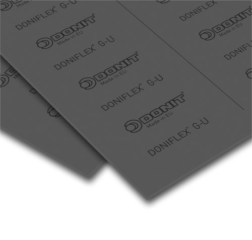 Feuille de joint en graphite - DONIFLEX® G-U - DONIT TESNIT, d.o.o. - en NBR / en fibre d'aramide / en métal