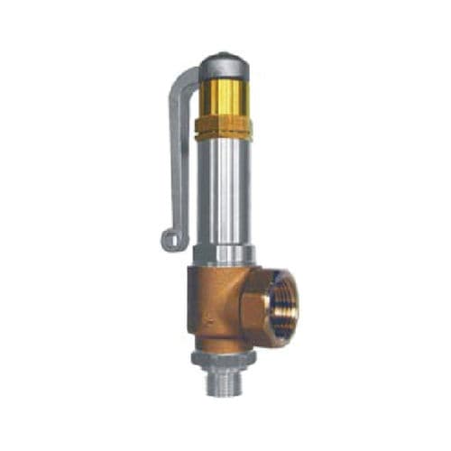 Soupape de sécurité pour gaz - 06416 - Dansk Ventil Center A/S - filetée / cryogénique / à siège incliné