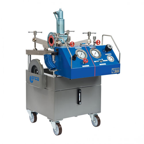 Unité de test en pression portable actionnée par air - PS-T 10.03 - EFCO Maschinenbau GmbH - à surpresseur / actionnée par air / mobile