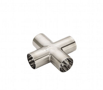 Raccord pneumatique - TEG9 series - EGMO LTD. - à souder / en croix / en acier inoxydable