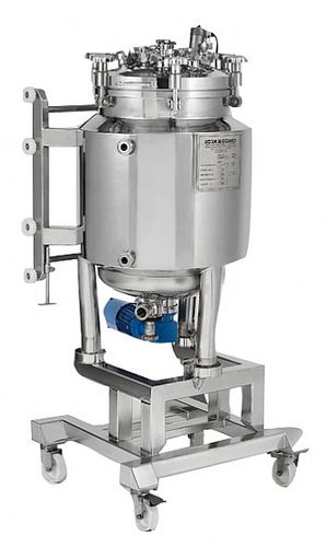 Réservoir de process - EGMO LTD. - en acier inoxydable / vertical