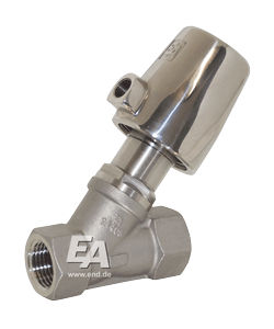 Vanne pour l'eau - DG2D3119015 - END-Armaturen GmbH & Co. KG - à siège incliné / en acier inoxydable